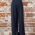 Apricot Pinstripe Tailored Trouser in Navy-220 Pants-Little Bird Boutique