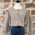 Apricot Torres Sweater in Brown-132 - Sweaters S/S (Dec - May)-Little Bird Boutique