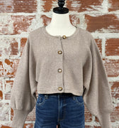 Apricot Torres Sweater in Brown-132 - Sweaters S/S (Dec - May)-Little Bird Boutique