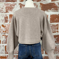 Apricot Torres Sweater in Brown-132 - Sweaters S/S (Dec - May)-Little Bird Boutique