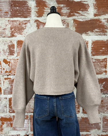 Apricot Torres Sweater in Brown-132 - Sweaters S/S (Dec - May)-Little Bird Boutique