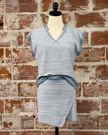 Flag and Anthem Leedy Skort in Blue-232 Shorts-Little Bird Boutique