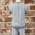 Flag and Anthem Margaret Sweatshirt in Blue-122 - Jersey Tops S/S (Dec - May)-Little Bird Boutique