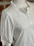 Another Love Murphy Top in White-121 Jersey Tops - Short Sleeve-Little Bird Boutique