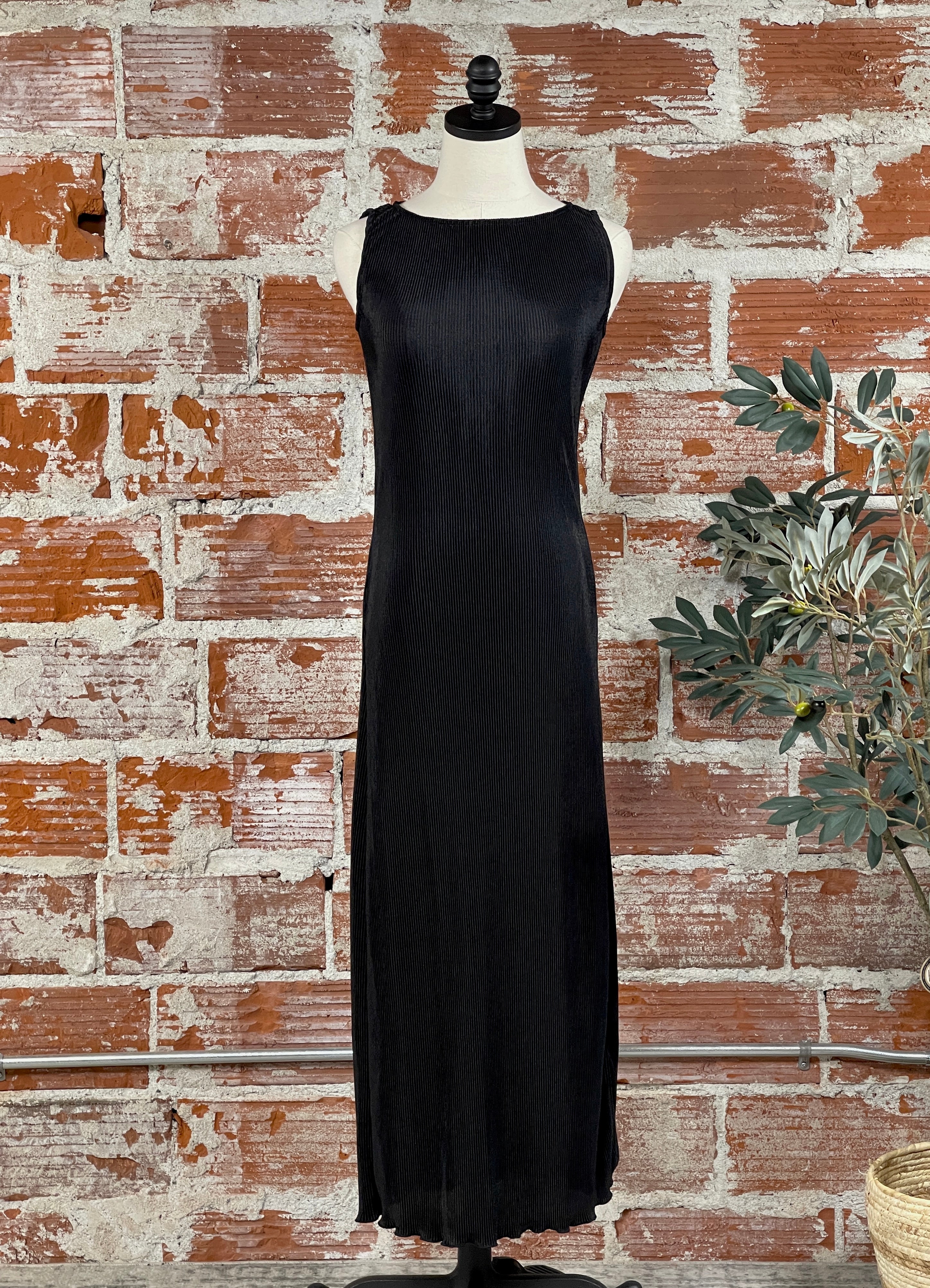 Z Supply Gatsby Midi Dress in Black-152 Dresses - Long-Little Bird Boutique