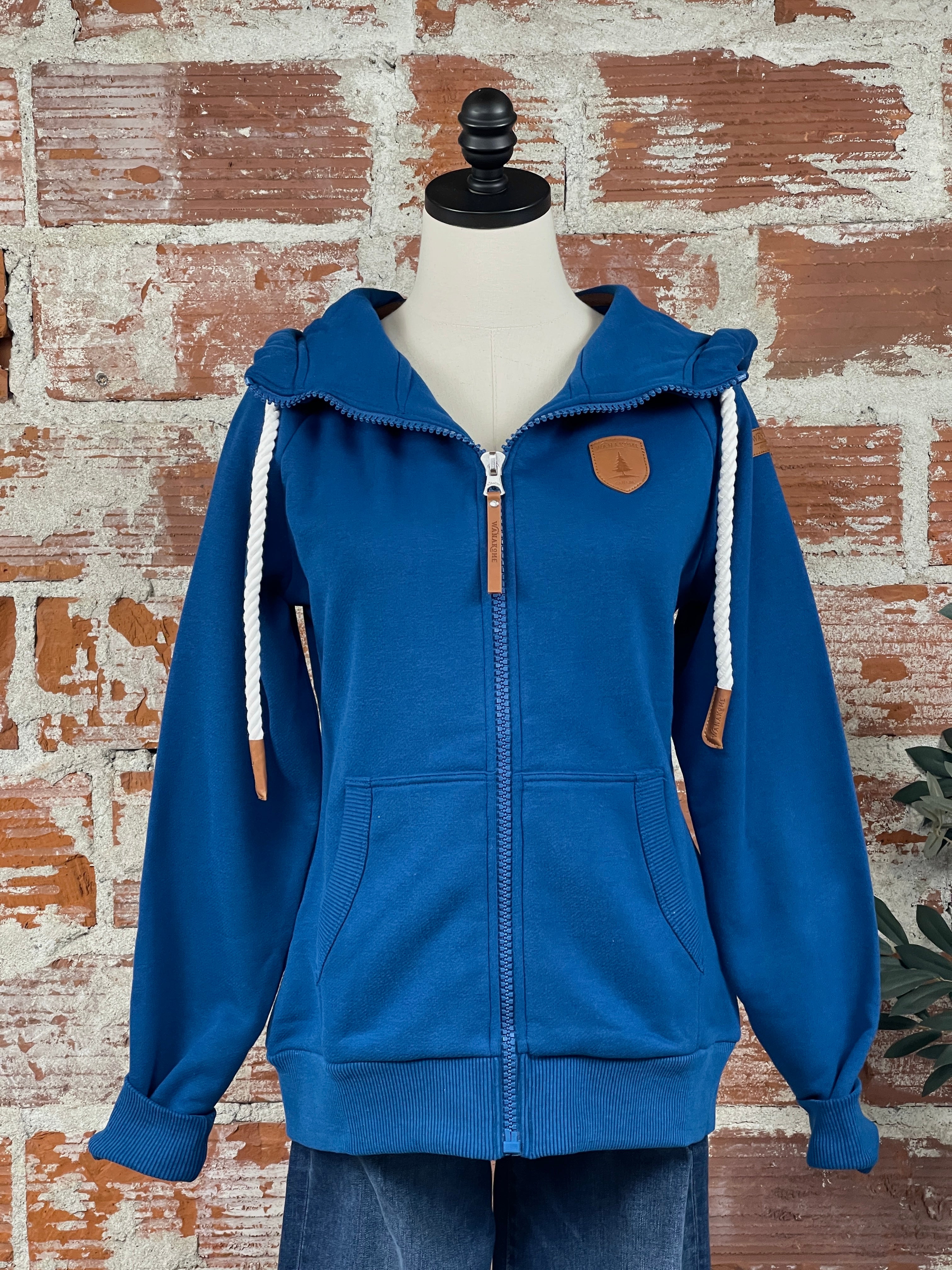 Wanakome Hera Hoodie in Teal-142 Sweatshirts & Hoodies-Little Bird Boutique