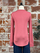 Thread and Supply Stacy Top in Slate Rose-121 - Jersey Tops F/W (June - Nov)-Little Bird Boutique