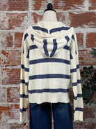 Thread and Supply Brighton Sweater in Blue and White-132 - Sweaters S/S (Dec - May)-Little Bird Boutique