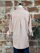 Jak and Rae Suri Top in Muted Mauve-112 - Woven Top S/S (Dec - May)-Little Bird Boutique