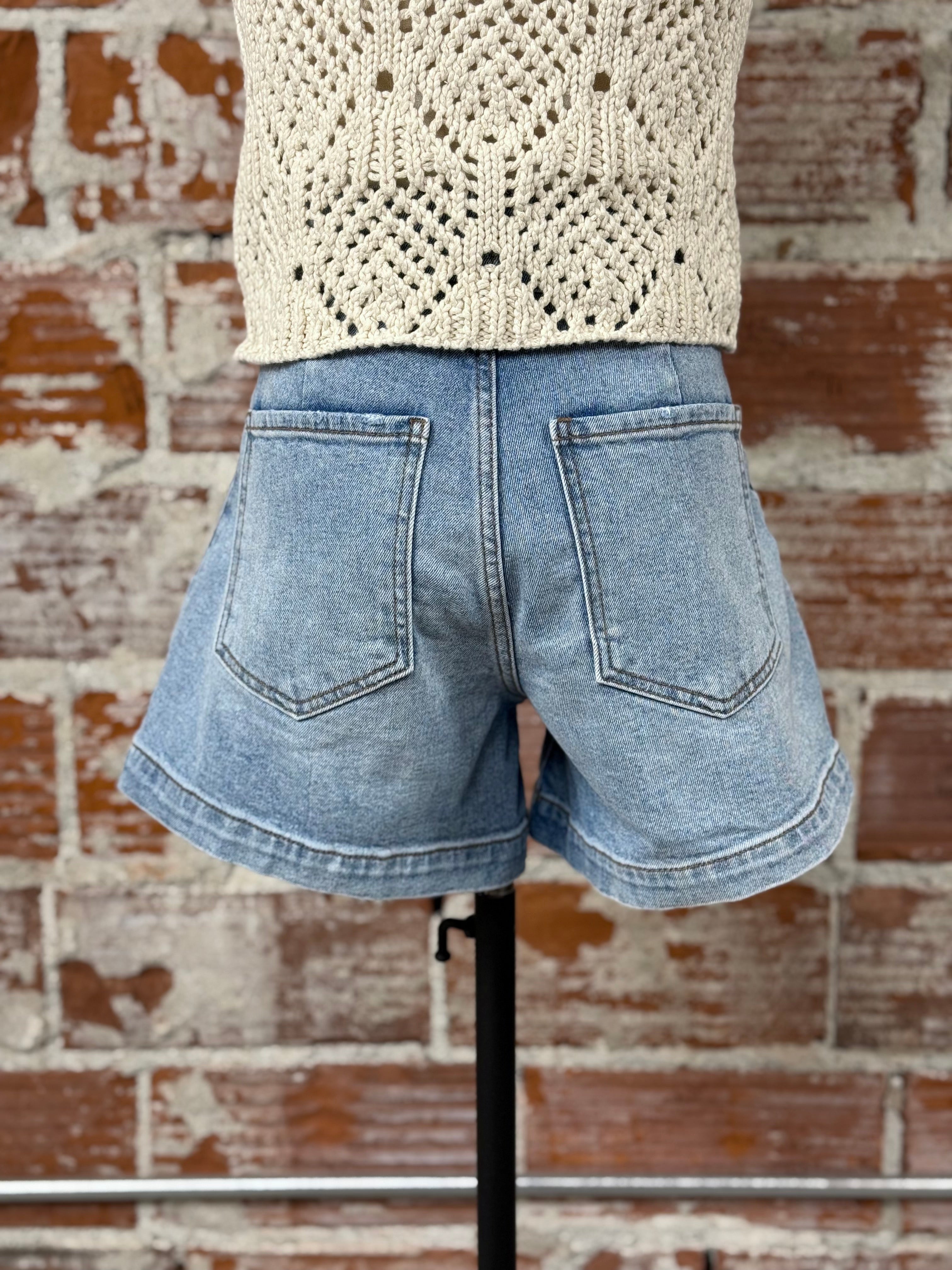 Kut from the Kloth Jane Shorts in Order Wash-232 Shorts-Little Bird Boutique