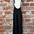 Apricot Tetra Jumpsuit in Black-160 Jumpsuits/ Rompers-Little Bird Boutique