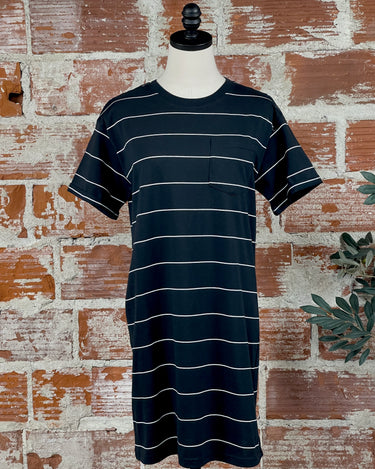 Thread and Supply Kickback Dress in Black-151 Dresses - Short-Little Bird Boutique