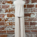 Chill Tank in Almond-112 - Woven Top S/S (Dec - May)-Little Bird Boutique