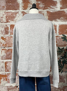 Z Supply Sonata Sweatshirt in Heather Grey-142 Sweatshirts & Hoodies-Little Bird Boutique