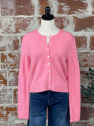 Z Supply Medina Cardigan Sweater in Disco Pink-132 - Sweaters S/S (Dec - May)-Little Bird Boutique