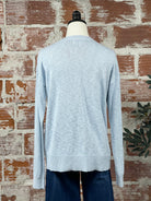 Quenby Sweater in Slub Sky Blue-132 - Sweaters S/S (Dec - May)-Little Bird Boutique