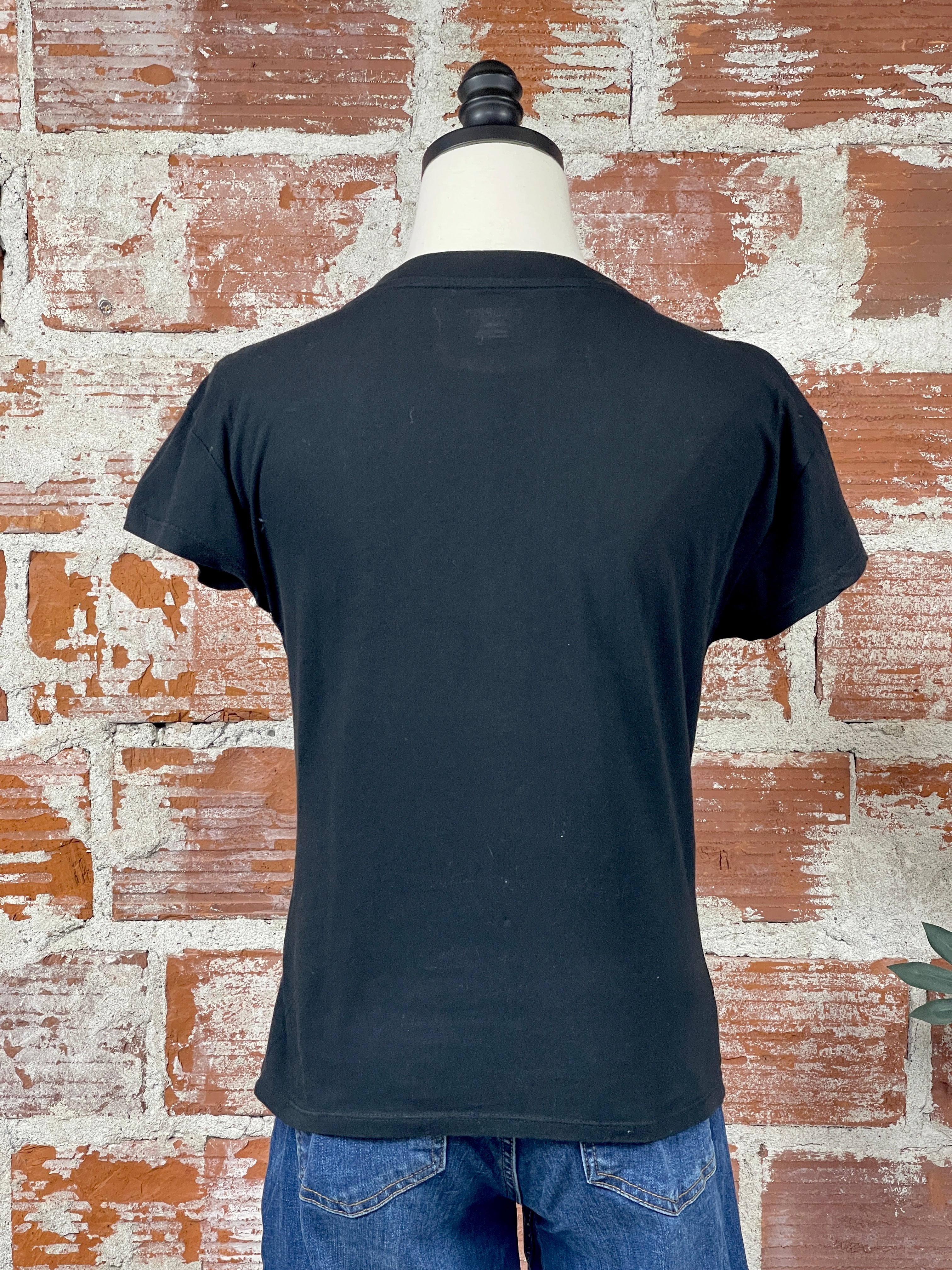 Z Supply Modern V-Neck Tee in Black-122 - Jersey Tops S/S (Jan - June)-Little Bird Boutique