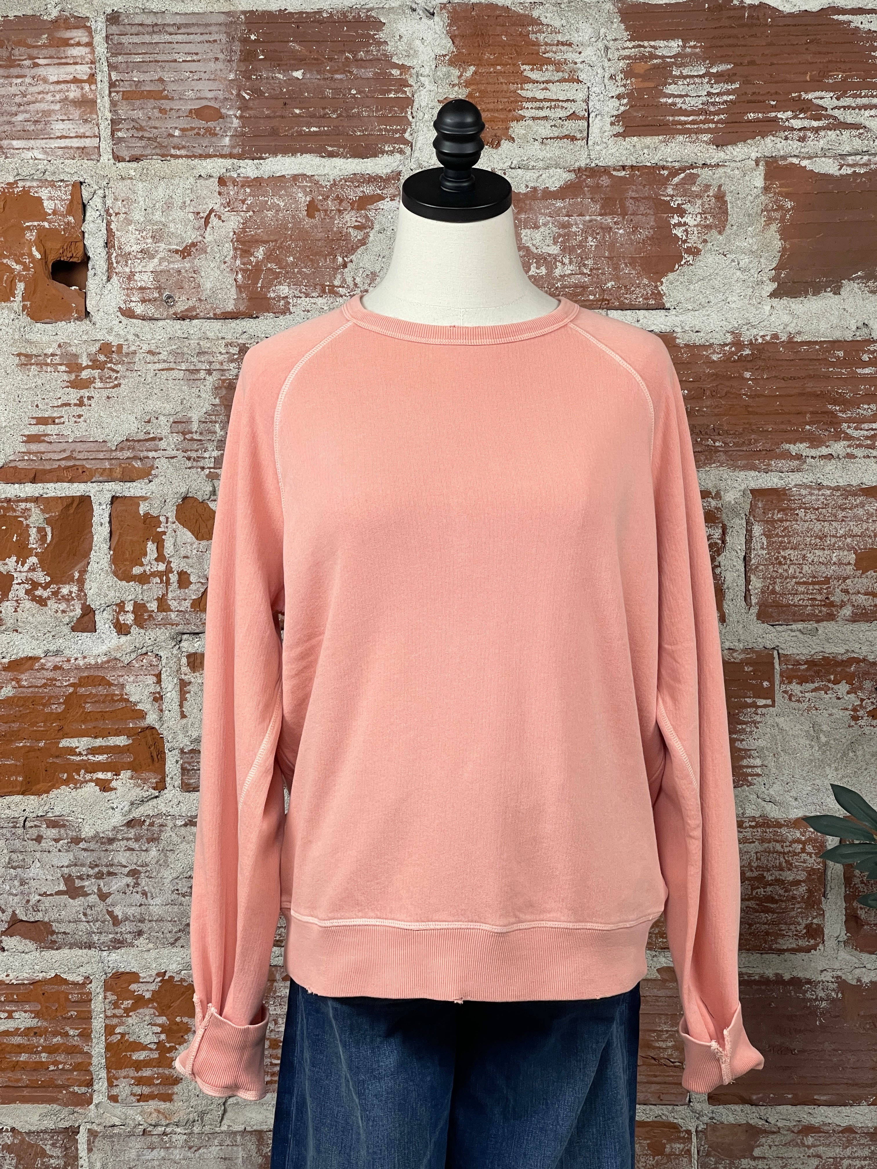 Dear John Lilja Top in Terracotta-142 Sweatshirts & Hoodies-Little Bird Boutique