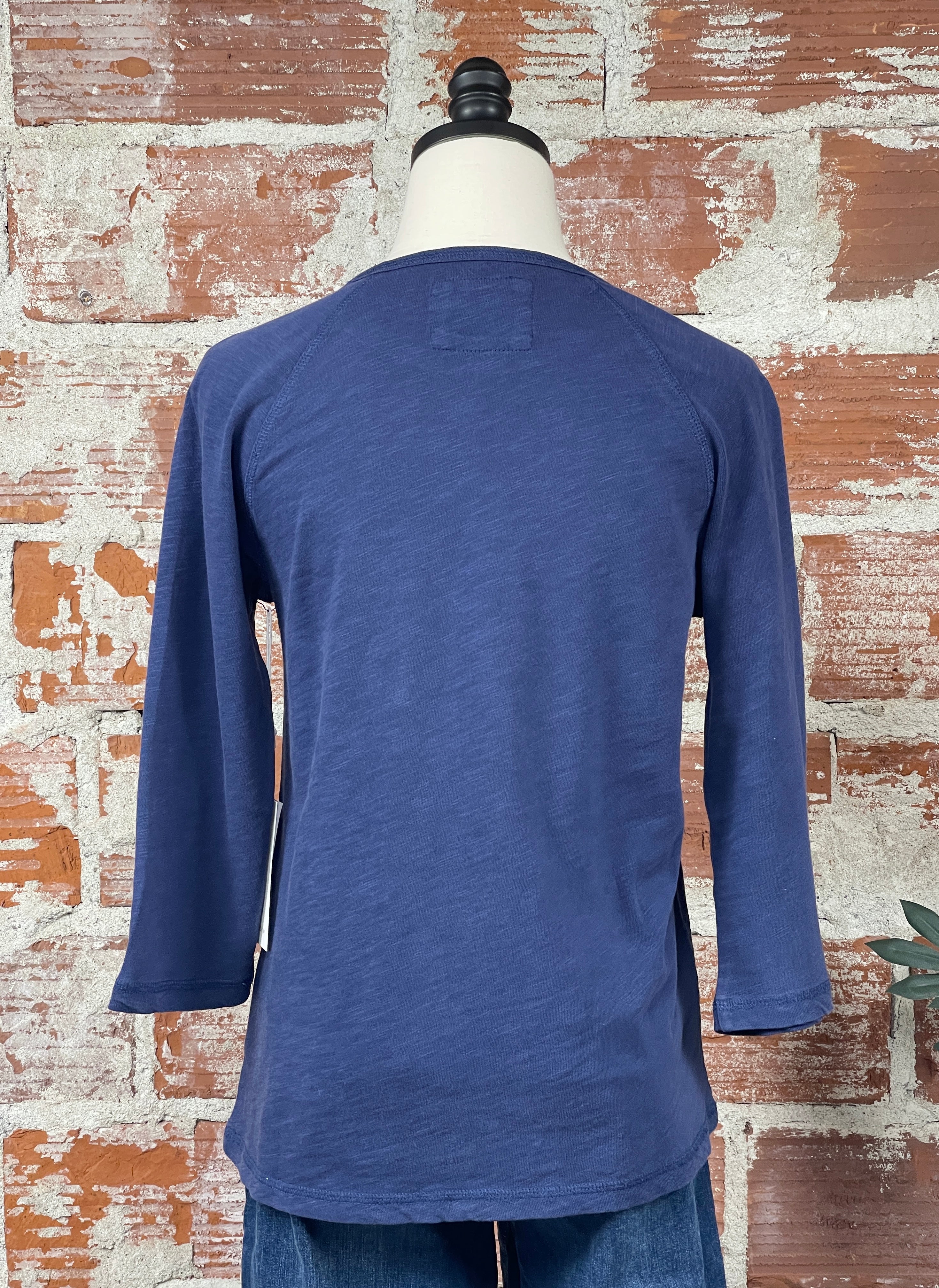 Dear John Sonoma Top in Black Iris-122 - Jersey Tops S/S (Dec - May)-Little Bird Boutique