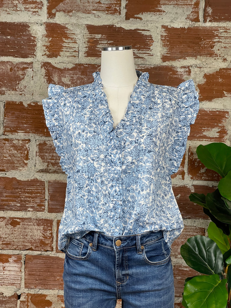Elan Sleeveless Top in Santa Fe