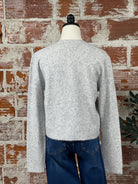 Z Supply Medina Cardigan Sweater in Light Heather Grey-132 - Sweaters S/S (Dec - May)-Little Bird Boutique