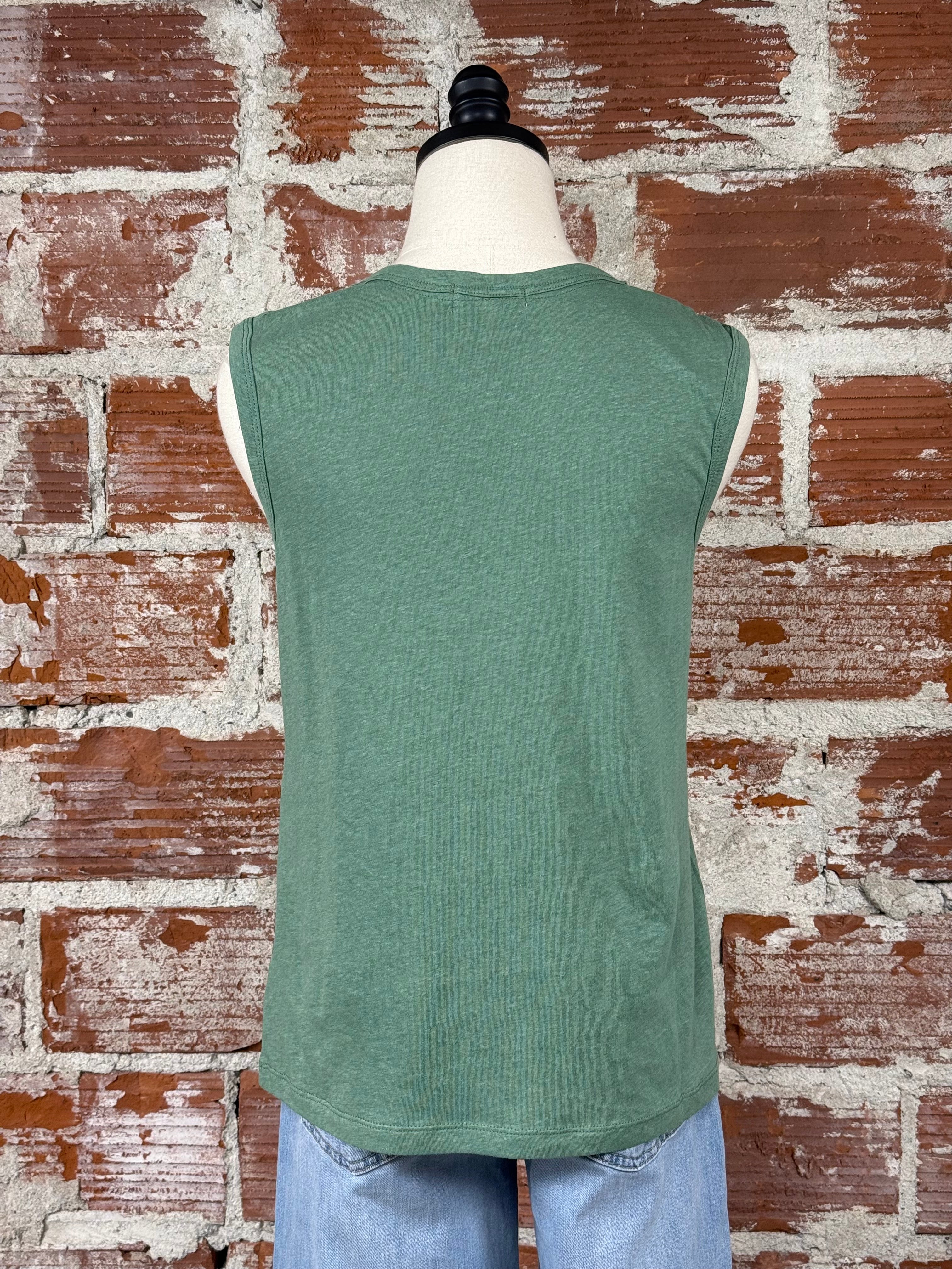 Carve Designs Larisa Hemp Tank in Dark Haze-122 - Jersey Tops S/S (Dec - May)-Little Bird Boutique