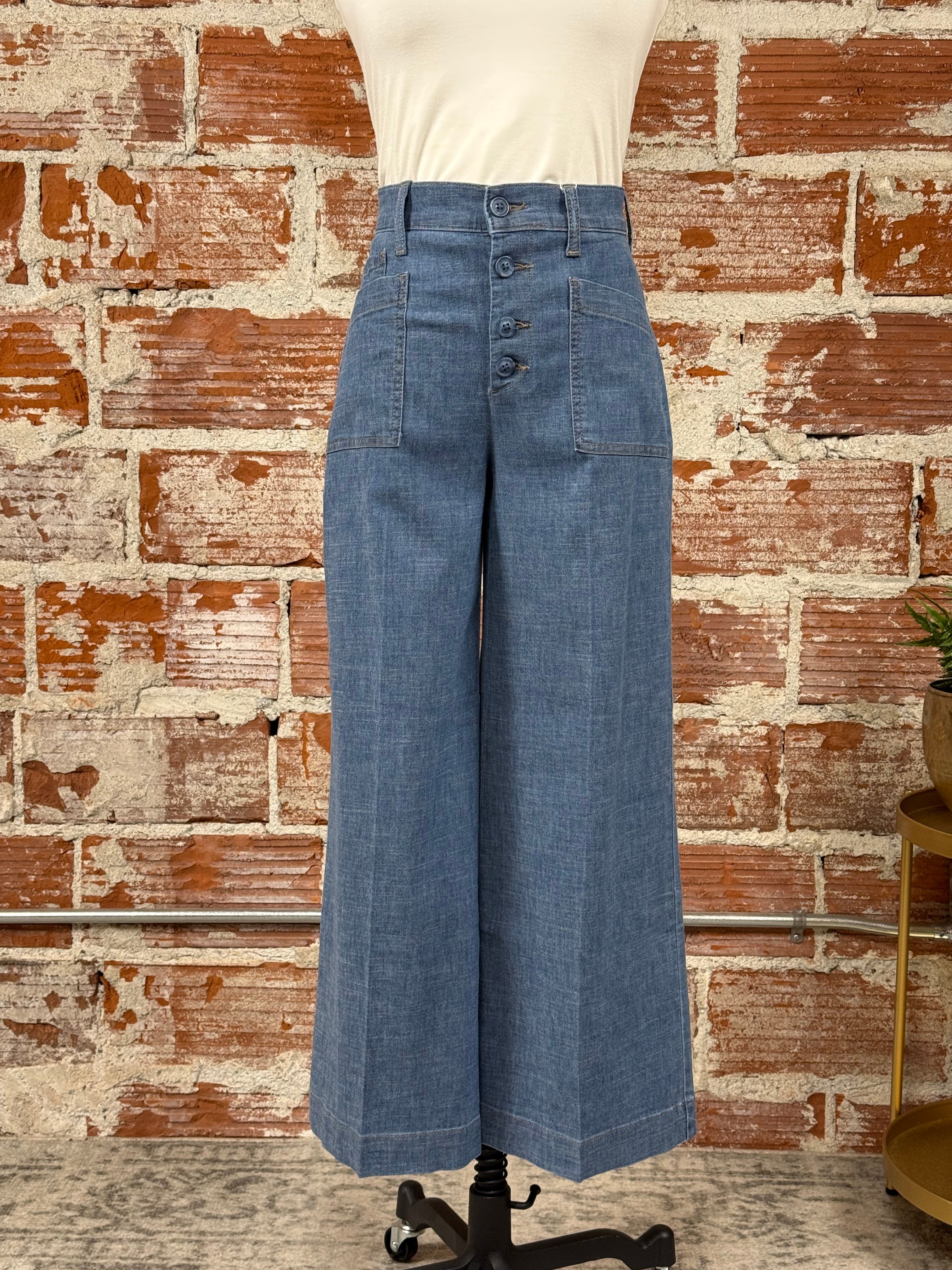 Level 99 Sophia Jeans in Sundance Sky-210 Denim-Little Bird Boutique