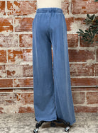 Z Supply Hunter Knit Pant in Vintage Indigo-220 Pants-Little Bird Boutique