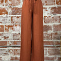 Ina Pants in Rust-220 Pants-Little Bird Boutique