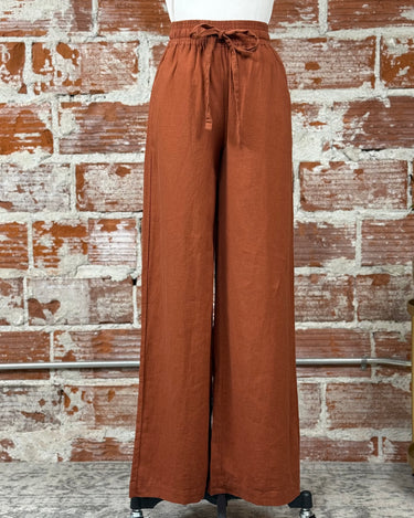 Ina Pants in Rust-220 Pants-Little Bird Boutique