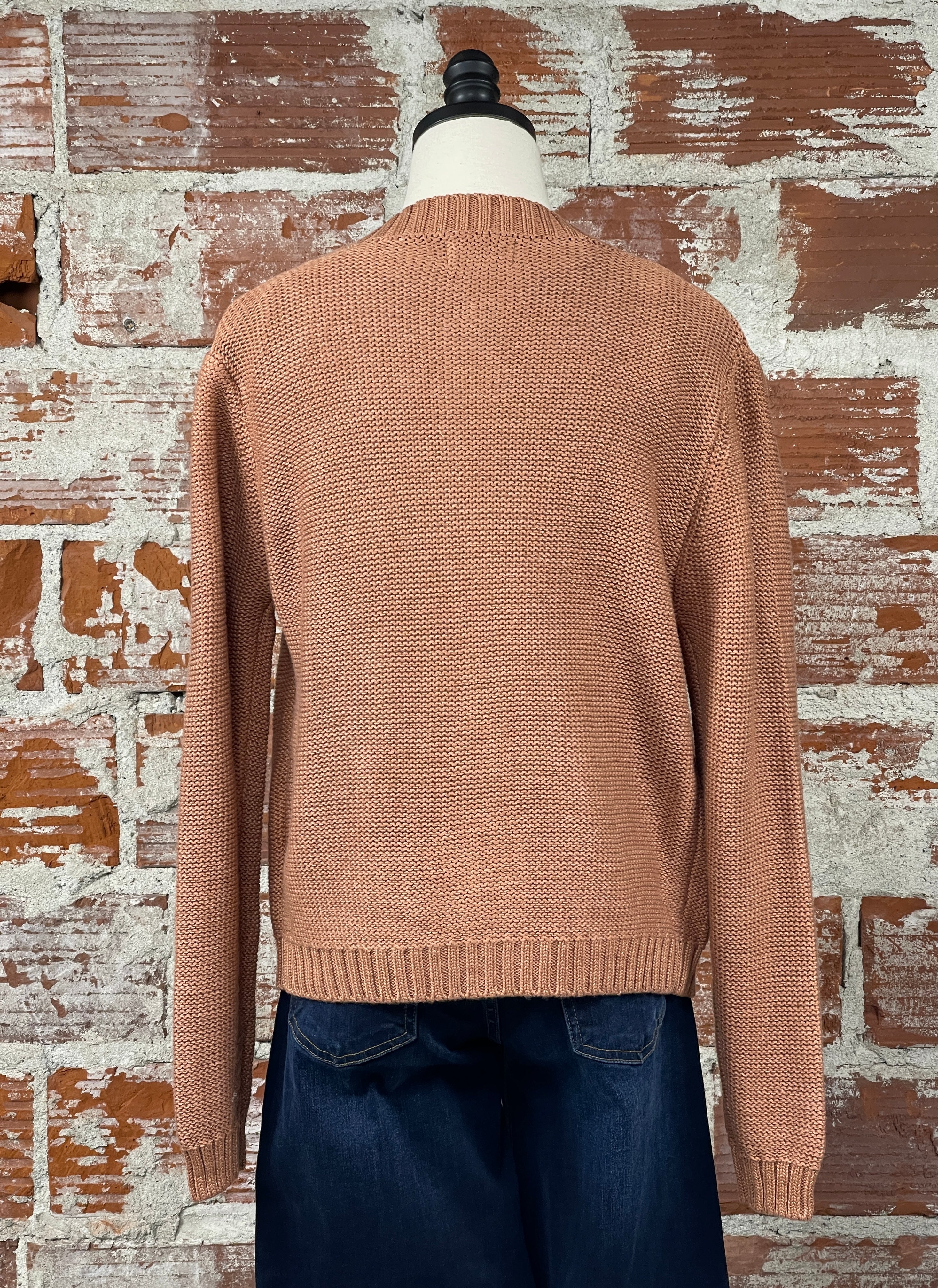 Kennedy Sweater in Terracotta-132 - Sweaters S/S (Dec - May)-Little Bird Boutique