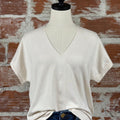 Molly Sweater in Cream-132 - Sweaters S/S (Dec - May)-Little Bird Boutique