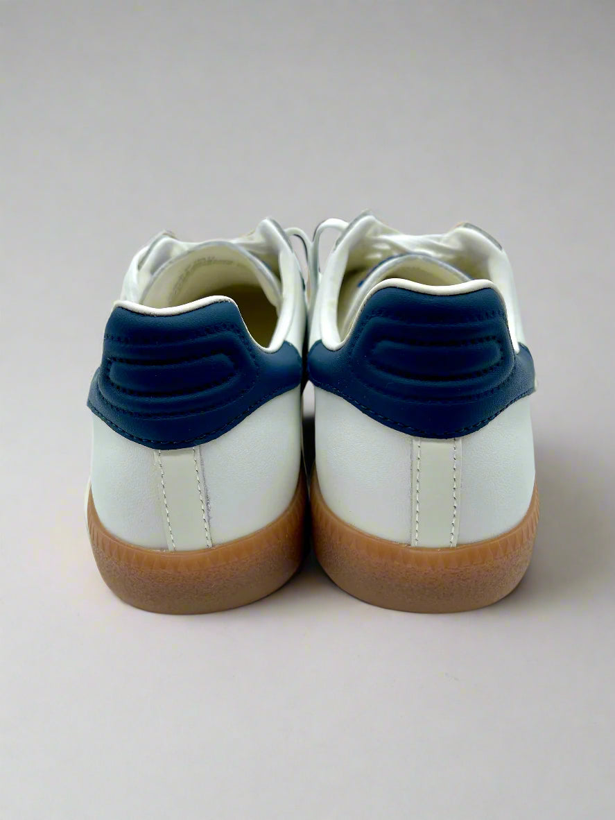 Back 70 Cloud Sneakers in White and Navy-312 Shoes-Little Bird Boutique