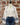 Jiya Embroidered Top in Marshmallow and Navy-112 - Woven Top S/S (Dec - May)-Little Bird Boutique