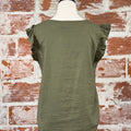 Farrah Top in Kalamata-112 - Woven Top S/S (Dec - May)-Little Bird Boutique
