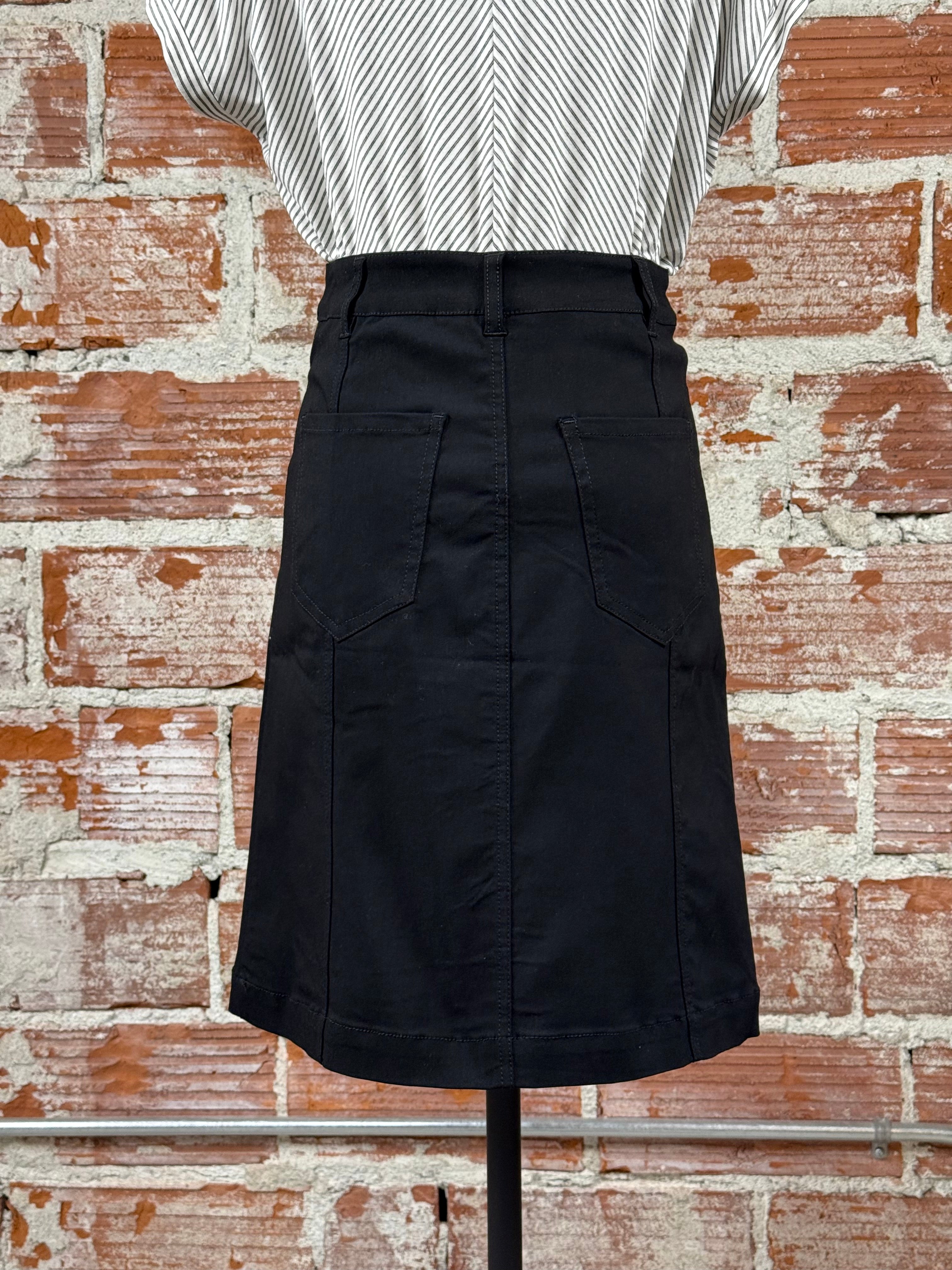 Lilly Skirt in Black-231 Skirts-Little Bird Boutique