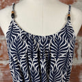 Moreau Dress in Navy Geo-152 Dresses - Long-Little Bird Boutique