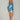 Capri Bloom Shorts in Azure Floral-232 Shorts-Little Bird Boutique