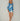 Capri Bloom Shorts in Azure Floral-232 Shorts-Little Bird Boutique