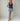 Dex Waffle Knit Tank in Blue-122 - Jersey Tops S/S (Dec - May)-Little Bird Boutique