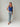Dex Waffle Knit Tank in Blue