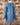 Apricot Aztec Embroidered Denim Dress-151 Dresses - Short-Little Bird Boutique