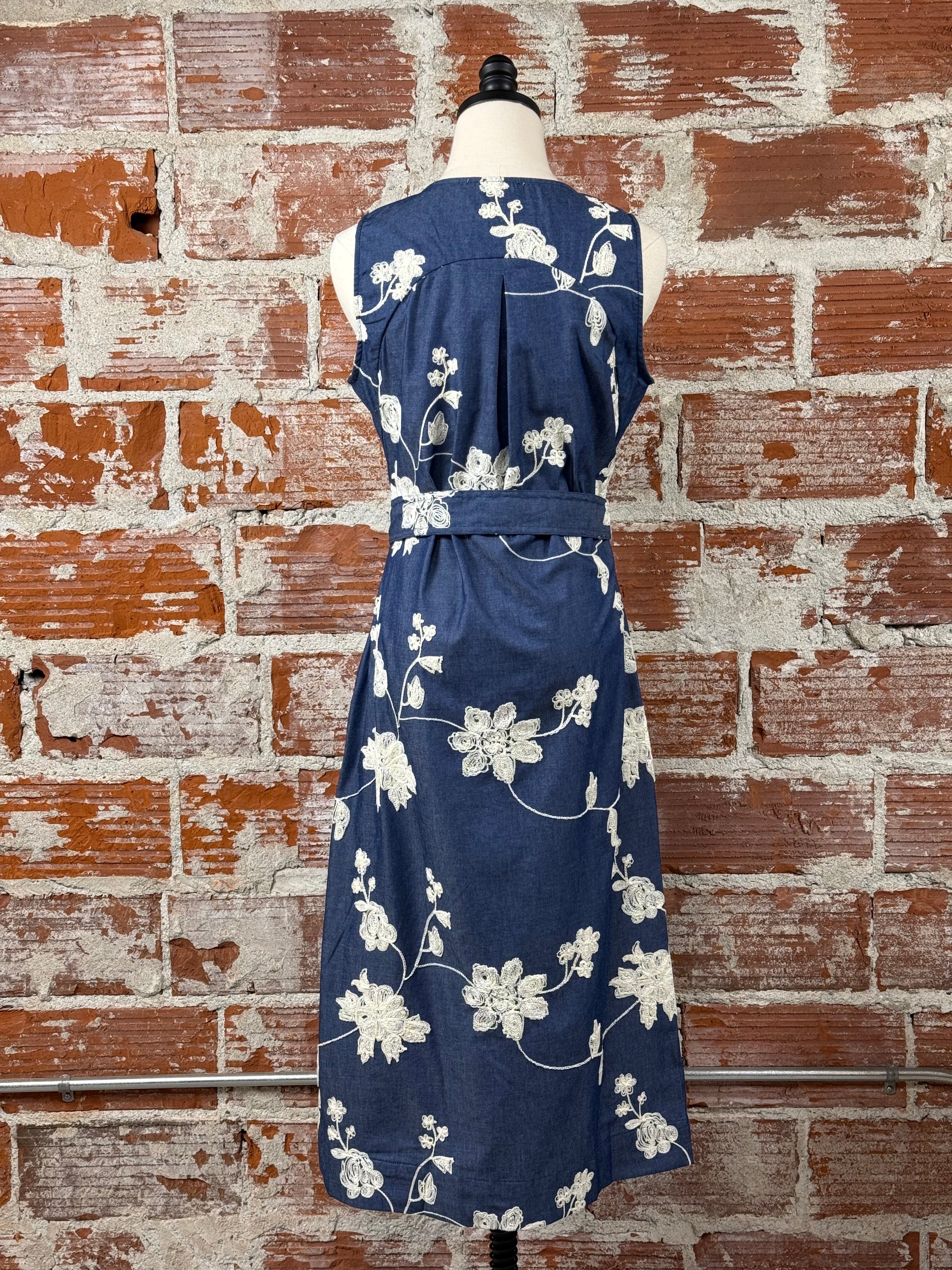 Jasmine Denim Dress-152 Dresses - Long-Little Bird Boutique