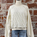 Jess Sweatshirt in Cream-142 Sweatshirts & Hoodies-Little Bird Boutique