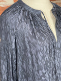 Katrina Blouse in Dark Navy-112 Woven Tops - Long Sleeve-Little Bird Boutique