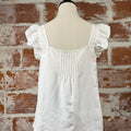 Sanctuary The Time Off Shell in White-112 - Woven Top S/S (Dec - May)-Little Bird Boutique