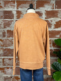 Thread & Supply Alora Sweartshirt in Washed Copper-142 Sweatshirts & Hoodies-Little Bird Boutique