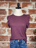 Another Love North Top in Prune-123 Jersey Tops - Sleeveless-Little Bird Boutique