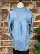 Thread & Supply Beau Top in Bright Indigo-112 - Woven Top S/S (Dec - May)-Little Bird Boutique