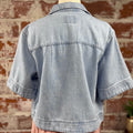 Velvet Heart Heather Shirt in Vintage Cloud-112 - Woven Top S/S (Dec - May)-Little Bird Boutique